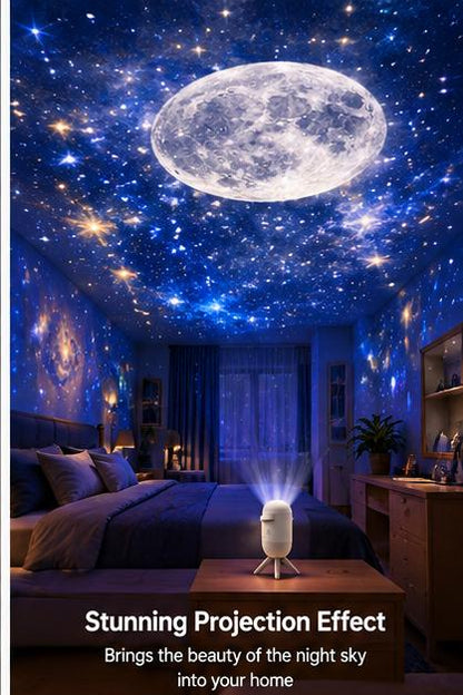 360° Rotating Galaxy Projector